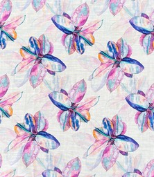 Digital Printed Linen Bamboo Width 145cm Available end of March 2023