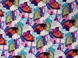 Digital Printed Linen Bamboo Width 145c Available end of March 2023