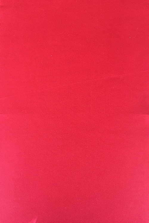 N473 PLAIN RAYON  112-114CM RED