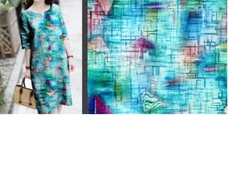 N658 DIGITAL PRINTED SWISS COTTON