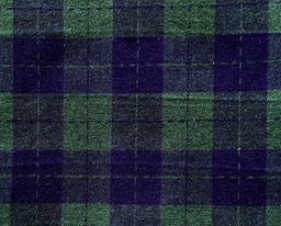 N689 Bottle Green , Navy Poly.Cotton Yarn Dyed Checks