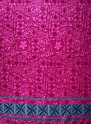 N778 Fuchsia Printed Rayon Poplin width 112-114 cm
