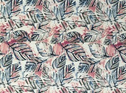 N831 Pink Printed Rayon width 145cm